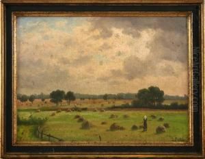 Beim Heuen by Julius Theodor Preller