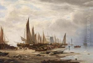 Segelboote An Der Kuste