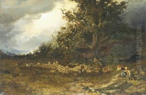 Aufziehendes Gewitter