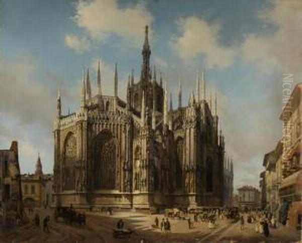 Veduta Dell'abside Del Duomo Dalla Corsia Dei Servi - view 1