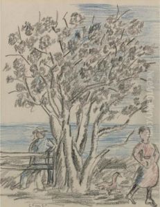 Tree, Florida by Charles Prendergast
