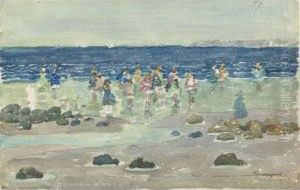 Low Tide by Maurice Brazil Prendergast