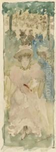 In The Park by Maurice Brazil Prendergast