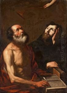 Saint Jerome And Saint Mauro by Gregorio Preti