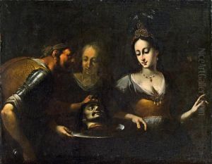Salome Empfangt Von Herodes Das