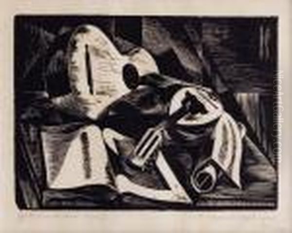 Nature Morte A La Guitarre - view 1