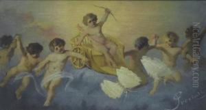 Angeli by Gaetano Previati