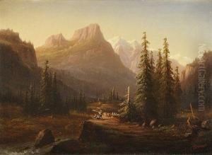 Vue Des Alpes Suisses