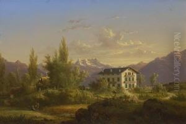 Schweizer
Gebirgslandschaft - view 1
