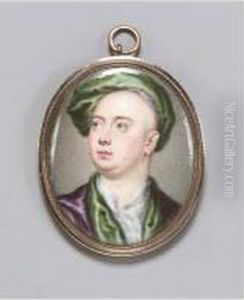 A Miniature Of William Kent by William Prewett