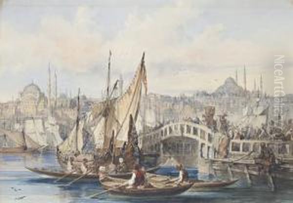 The Galata Bridge, Istanbul - view 1