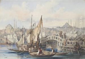 The Galata Bridge, Istanbul