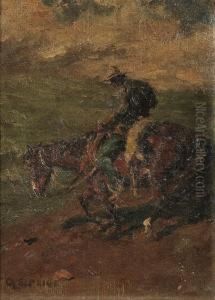 Tired Horse And Rider