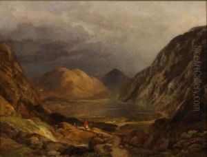 Mountainous Lake View by Edward Price