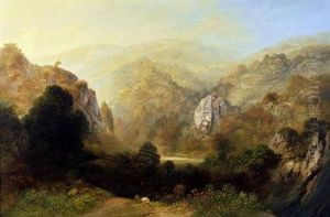Dovedale Derbyshire by Edward Price