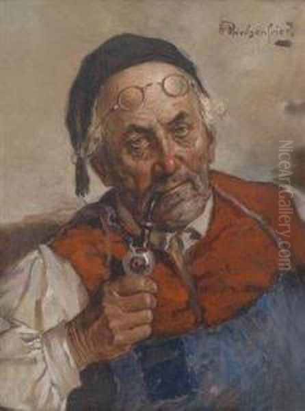 Man With Pipe - view 1