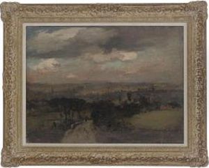 Bradford From Moorfield by Bertram Walter Priestman