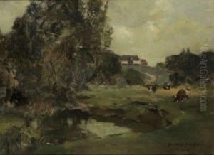 Paysage by Bertram Walter Priestman