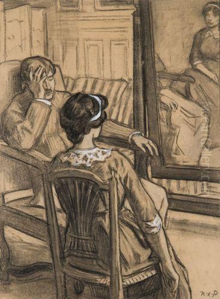 Couple Au Miroir - view 1