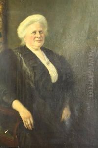 Portret Van Zittende Dame Met Zeeuwse Knoop Broche by Benjamin Prins