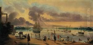 Views Of The Hooghly River, Calcutta