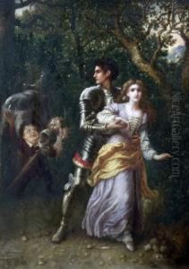 Knight And His Lover by Francesco Paolo Priolo