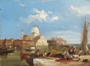 The Giudecca, Venice by Edward Pritchett