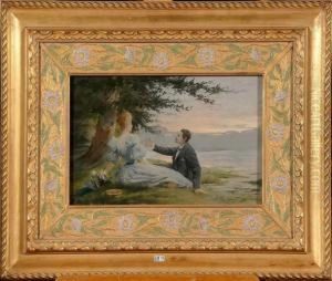 La Demande En Mariage Au Bord De L""etang