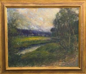 Landscape With Stream Landscape With Stream