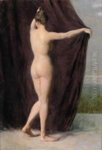 Weiblicher Ruckenakt by Georg Balthasar Probst