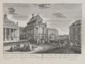 Views Of Versailles by Georg Balthasar Probst