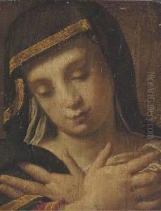 The Head Of A Sibyl by Andrea Procaccini