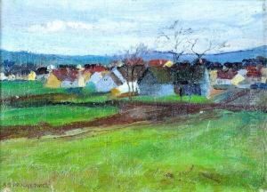 Pejzaz by Antoni Stanislaw Procajlowicz