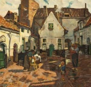 A Motif From Antwerp by Frantisek Xaver Prochazka