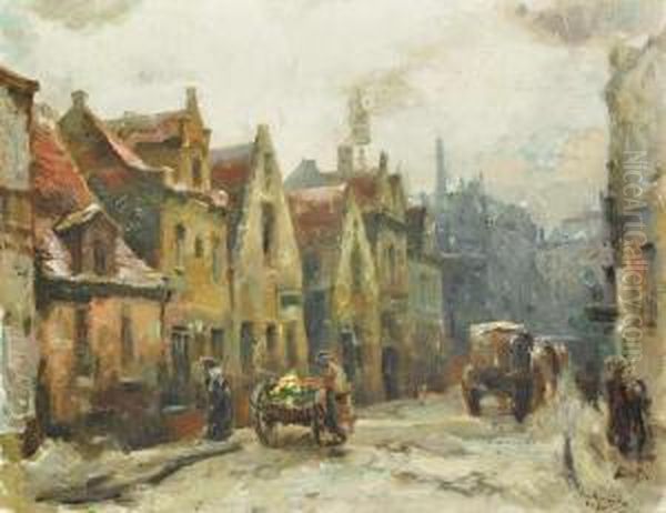 Early Morning In Bruges - view 1
