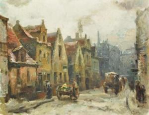 Early Morning In Bruges by Jaro Prochazka