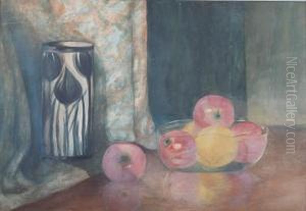 Still Life Of Fruit And A Vase - view 1