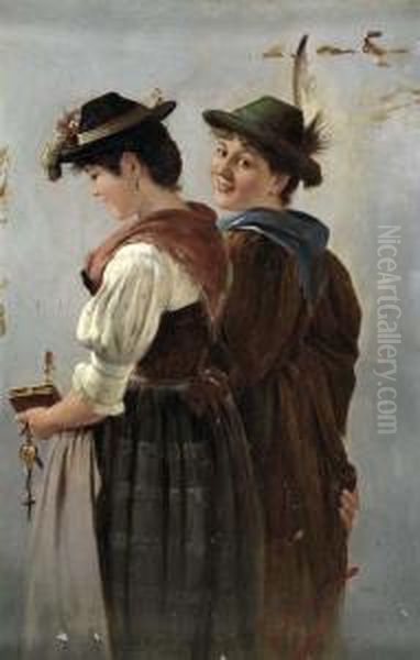 Die Dorfschonen. - view 1