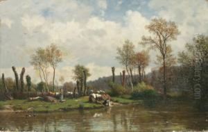La Mare Aux Canard by Hector Pron
