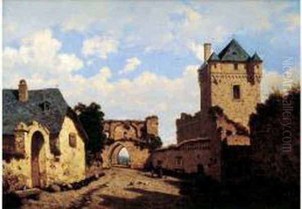 < Vue De Provins >. - view 1