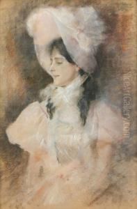 Portrat Von Lili Beran Marx by Otto Propheter