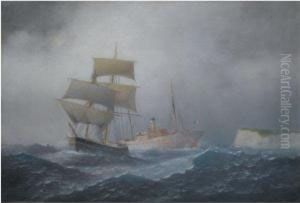 Boats by Spyridon Prosalentis