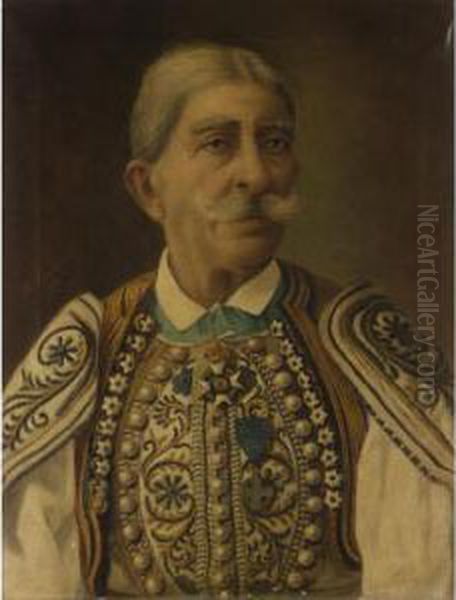 Portrait Of Themistoclis Tricoupis - view 1