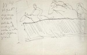 " Rien A Craindre De Ces Poses " - " Et Quant Aux Courses D'obstacles... " by Marcel Proust