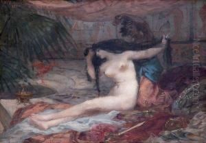 Odalisque Au Bain by Victor Prouve