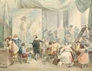 Van Dyke's Studio by Cesare Provaggi