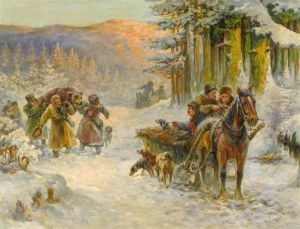 A Bear Hunt In Russia