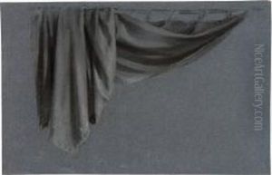 A Curtain Draped Over A Rod A Curtain Draped Over A Rod