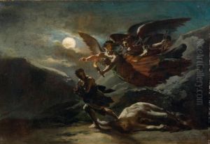 La Justice Et La Vengeance Divine Poursuivant Le Crime by Pierre-Paul Prud'hon
