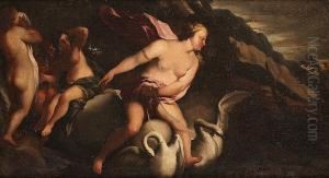 The Triumph Of Venus by Santo Prunati